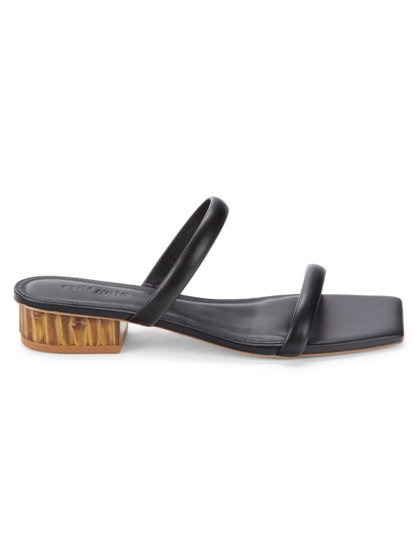 Cult Gaia Liz Leather Sandals